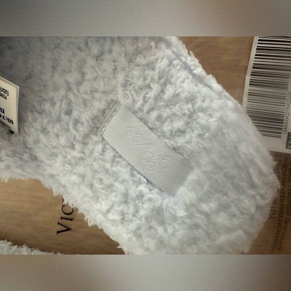 Pink CO-ZZZY FLEECE PLATFORM SLIPPERS - Picture 3 of 6